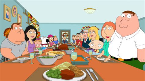 family guy lions thanksgiving